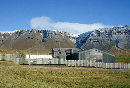 Gler í Bergvík studio, Víkurgrund 10, Kjalarnes